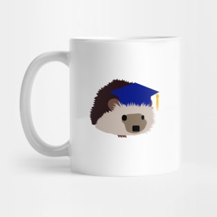 Graduation Hedgehog - Blue Cap Mug